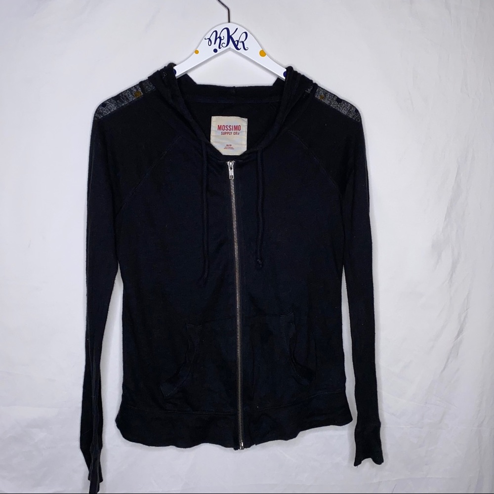 Black See-Thru Shoulder Jacket